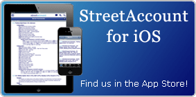 StreetAccount for iOS